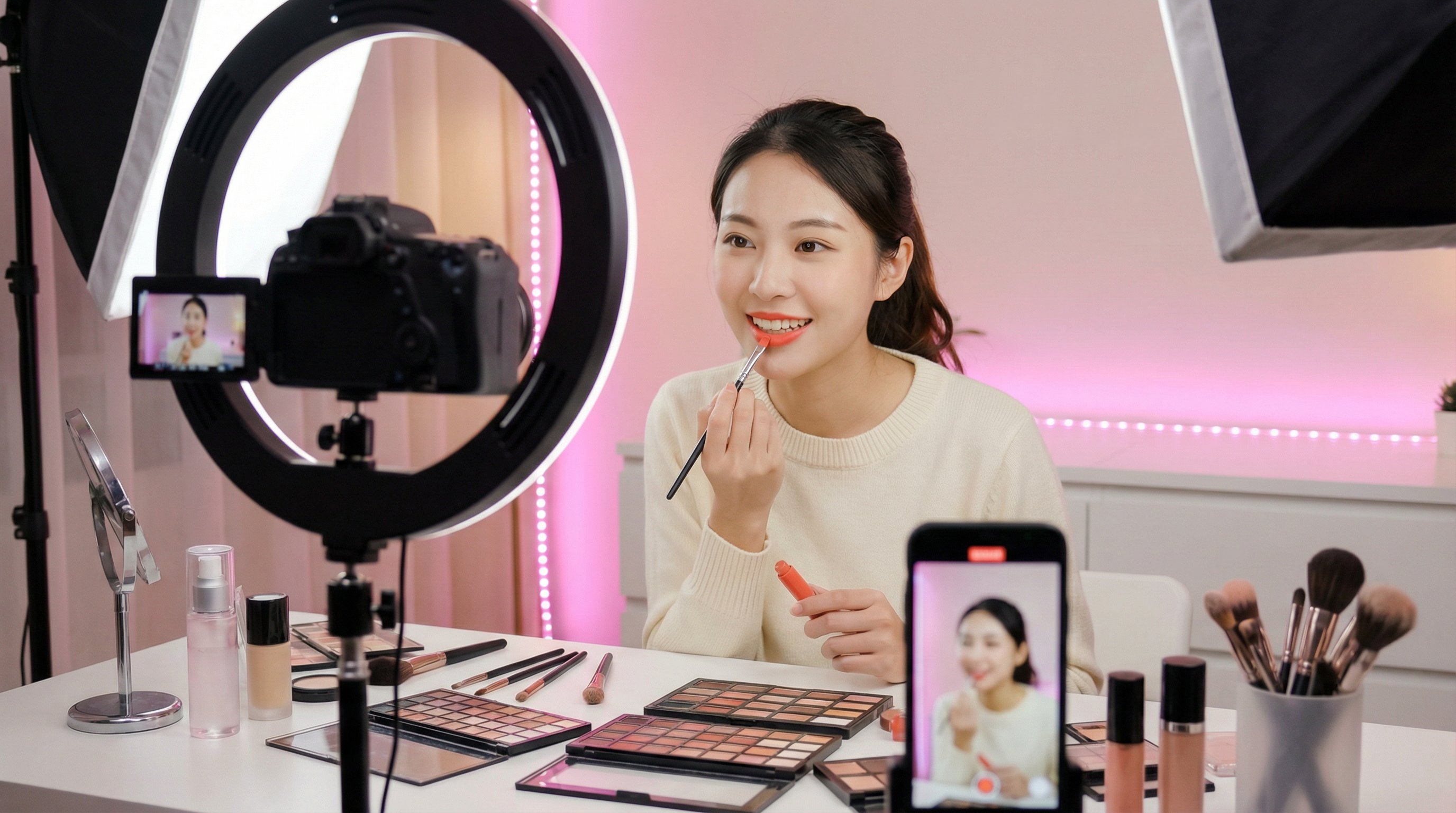 榴莲视频视频：美妆教程视频演示